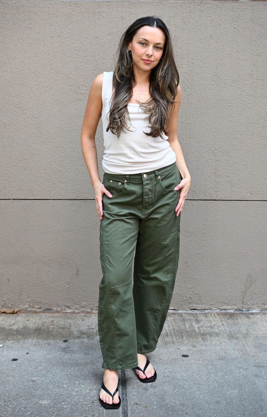 Parke Cotton Twill Horseshoe Pants